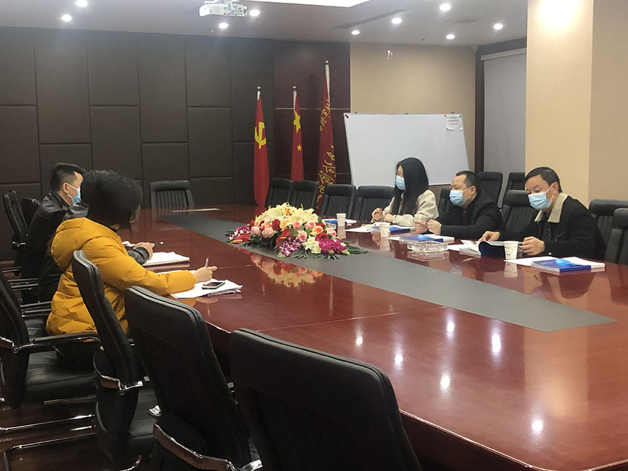 金牛区统战部辅导亲临四川PINNACLE建设集团视察领导疫情防控和复工复产工作AA